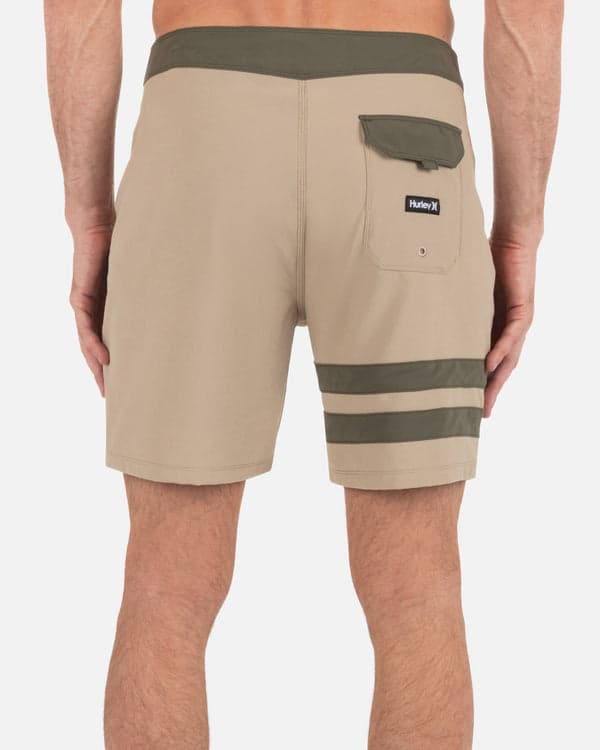 Hurley Block Party Boardshort 18" Khaki