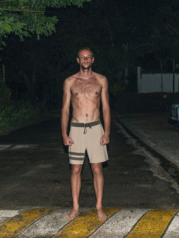 hurley Block Party Boardshort 18" Khaki