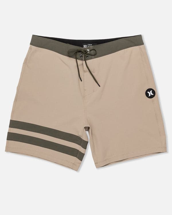 Hurley Block Party Boardshort 18" Khaki