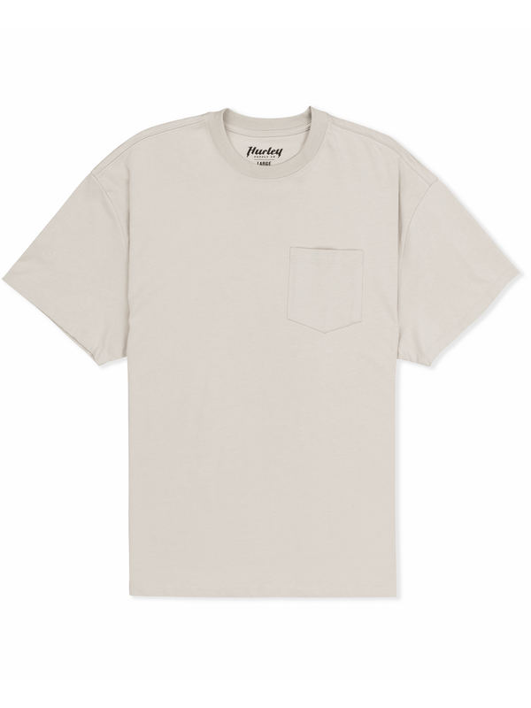 Hurley Built Pocket Short Sleeve Fog Grey