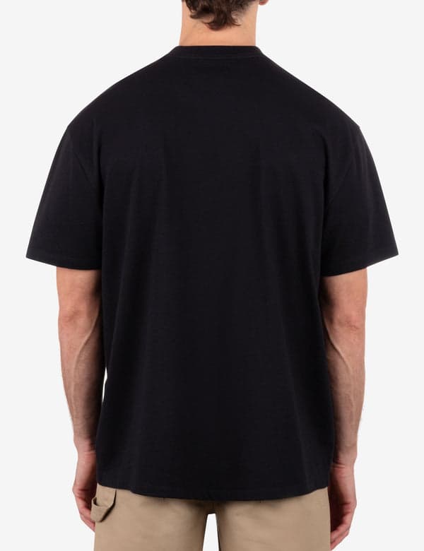 Hurley Built Pocket Tee Short Sleeve Black