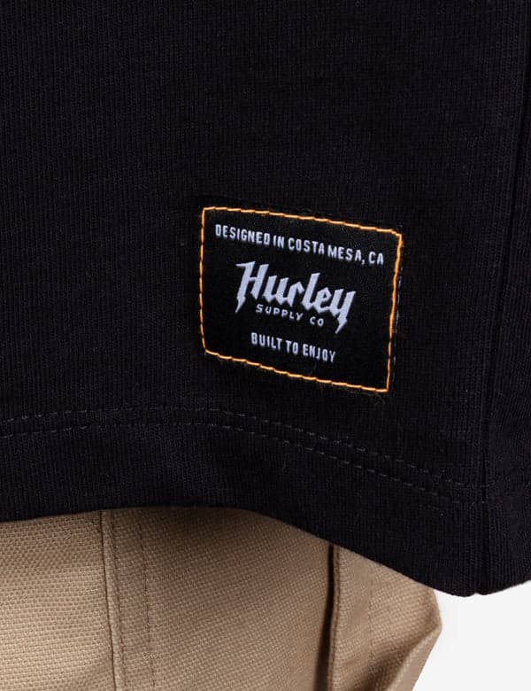 Hurley Built Pocket Tee Short Sleeve Black