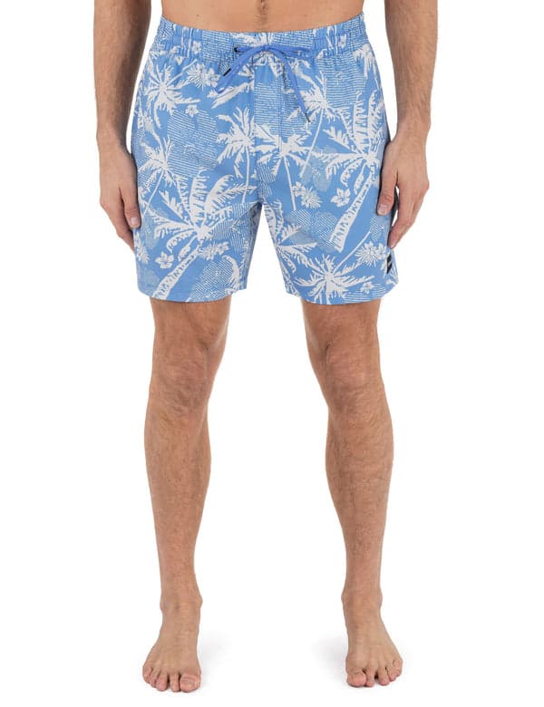 hurley Cannonball Volley Boardshort 17" AQUIFER