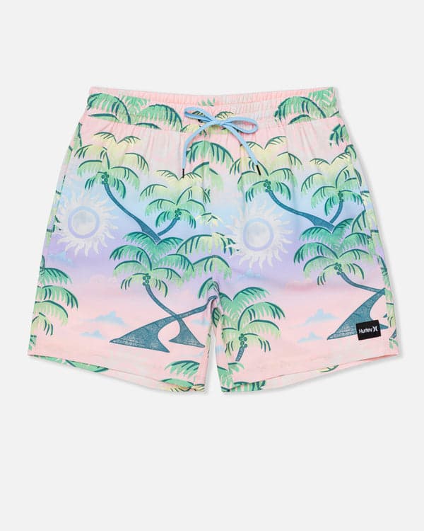 hurley Cannonball Volley Boardshort 17" Candy Pink