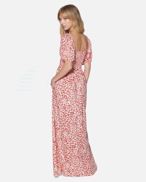 Hurley Carefree Maxi Dress Rococco Red