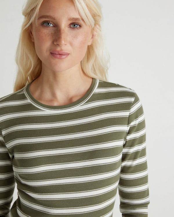 Hurley Carmel Long Sleeve Olive Grove