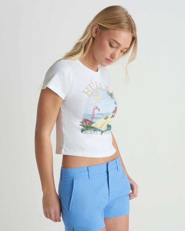 Hurley Casa Del Hurley Baby Tee White