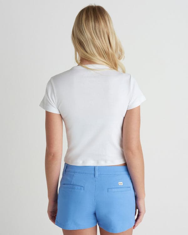 Hurley Casa Del Hurley Baby Tee White