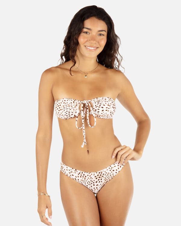 Hurley Cheetah Spots Bandeau Cheetah