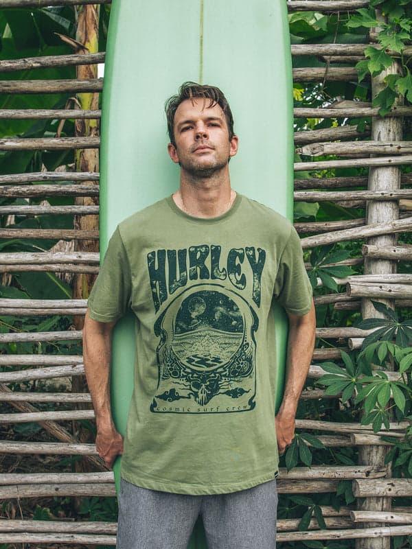 hurley Cosmic Short Sleeve Malverde