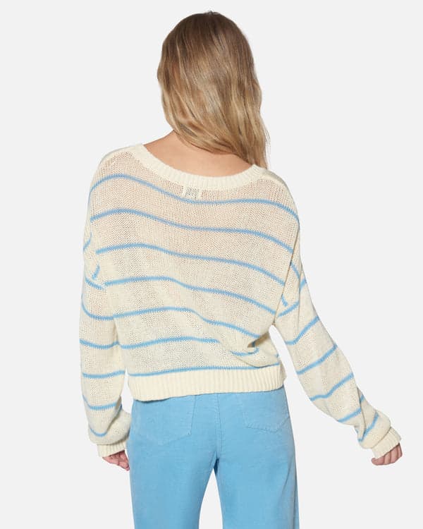 Hurley Delta Long Sleeve Off White