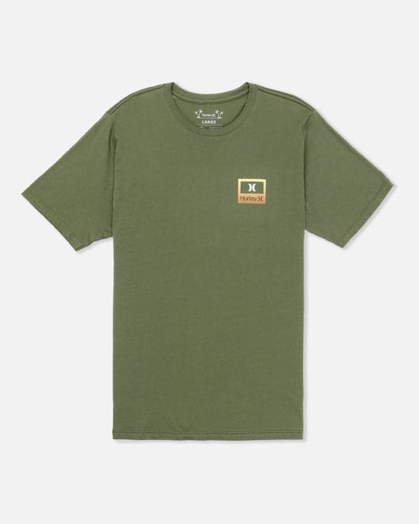 Hurley Divide Short Sleeve Malverde
