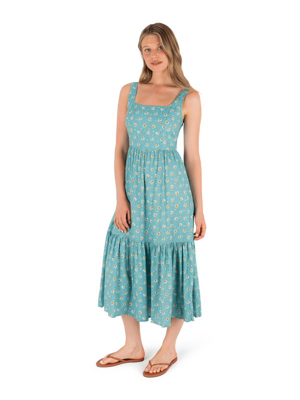 Hurley Dreamland Midi Dress REEF WATERS