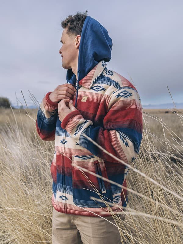 hurley Easy Rider Hooded Sherpa Nightforce