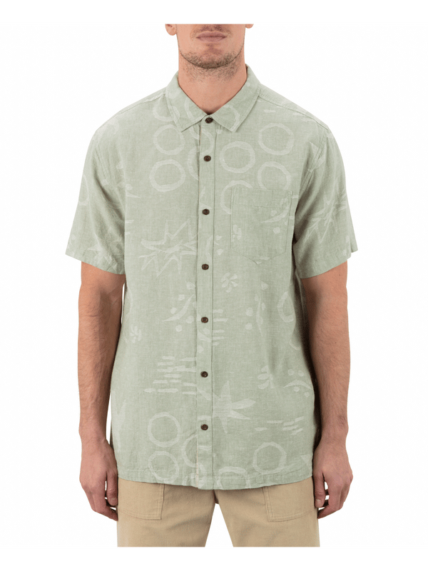 Hurley Encinitas Short Sleeve Heavy Meadow