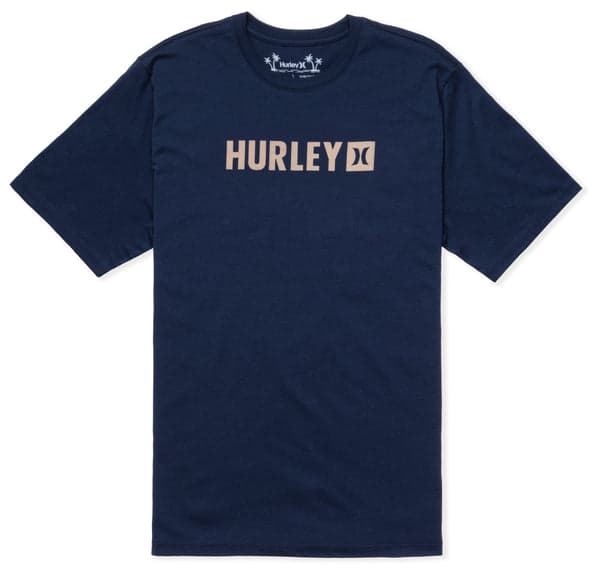 Hurley Everyday Box Short Sleeve MIDNIGHT AQUA