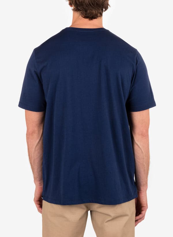 Hurley Everyday Box Short Sleeve MIDNIGHT AQUA