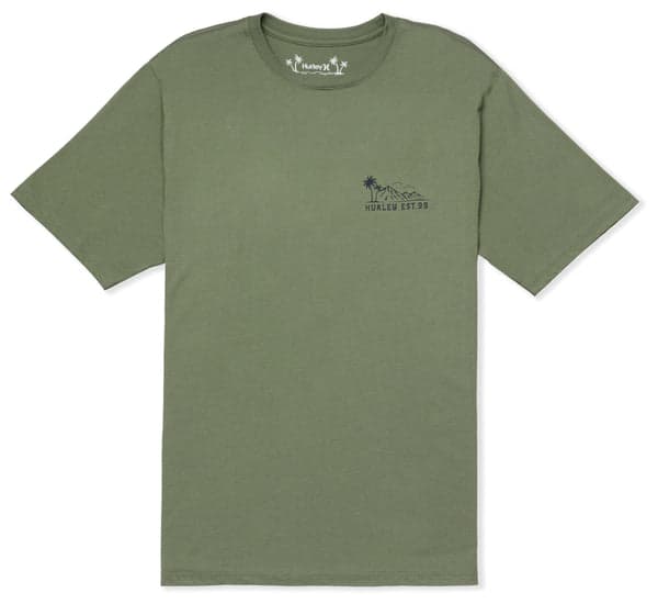 Hurley Everyday Calico Short Sleeve MALVERDE