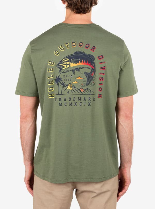 Hurley Everyday Calico Short Sleeve MALVERDE