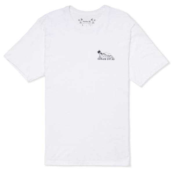 Hurley Everyday Calico Short Sleeve WHITE