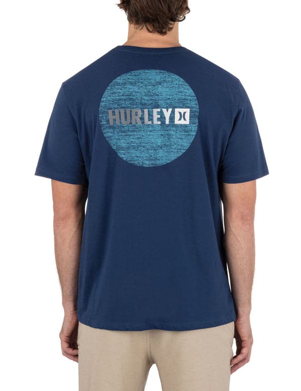 Hurley Everyday Circle Gradient Short Sleeve ABYSS
