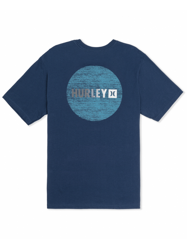 Hurley Everyday Circle Gradient Short Sleeve ABYSS
