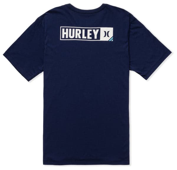 Hurley Everyday Corner Short Sleeve MIDNIGHT AQUA