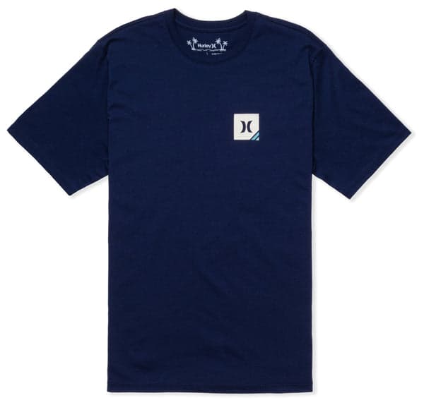 Hurley Everyday Corner Short Sleeve MIDNIGHT AQUA