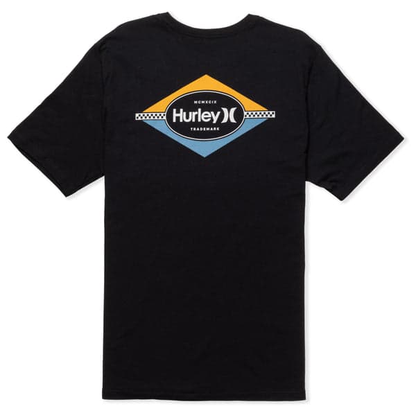 Hurley Everyday Divide Short Sleeve BLACK