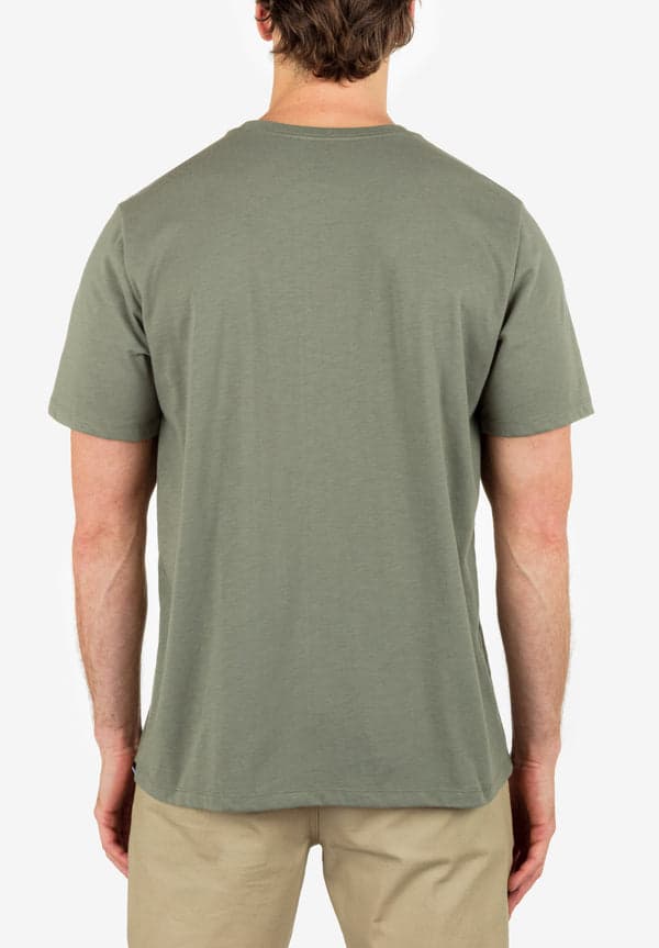 Hurley Everyday H2O Dri Horizon Line Slub ARMY