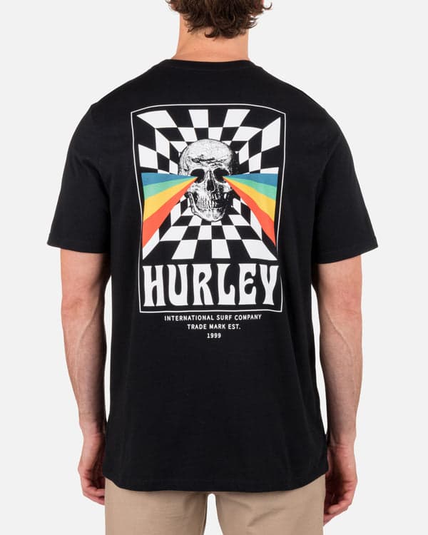 Hurley Everyday Prism Short Sleeve BLACK