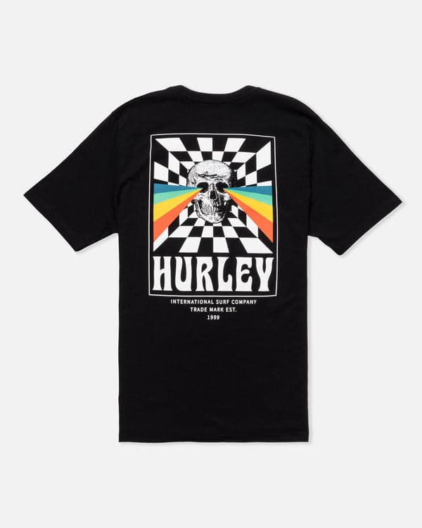 Hurley Everyday Prism Short Sleeve BLACK
