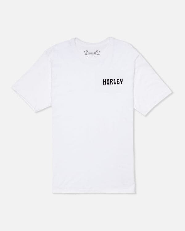 Hurley Everyday Prism Short Sleeve WHITE