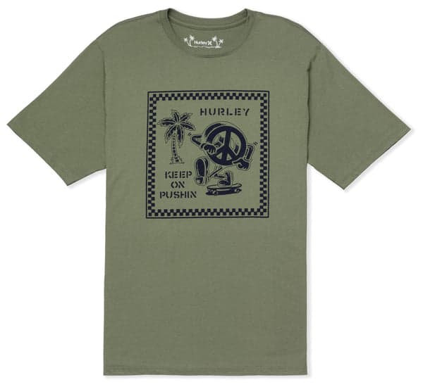 Hurley Everyday Pushin Short Sleeve MALVERDE