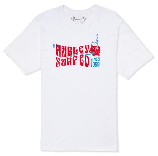 Hurley Everyday Sea Short Sleeve WHITE