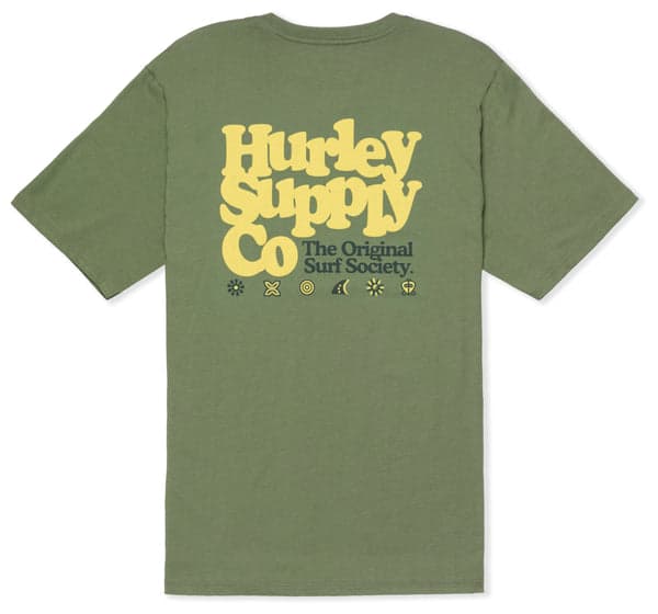 Hurley Everyday Society Short Sleeve MALVERDE