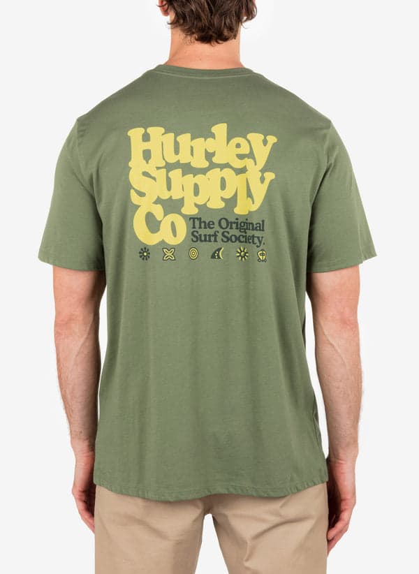 Hurley Everyday Society Short Sleeve MALVERDE