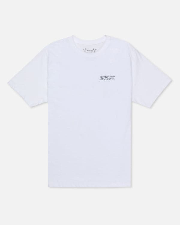 Hurley Fastlane Lined Short Sleeve White