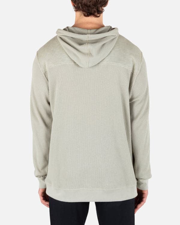 Hurley Felton Thermal Long Sleeve Hoodie Sandstorm