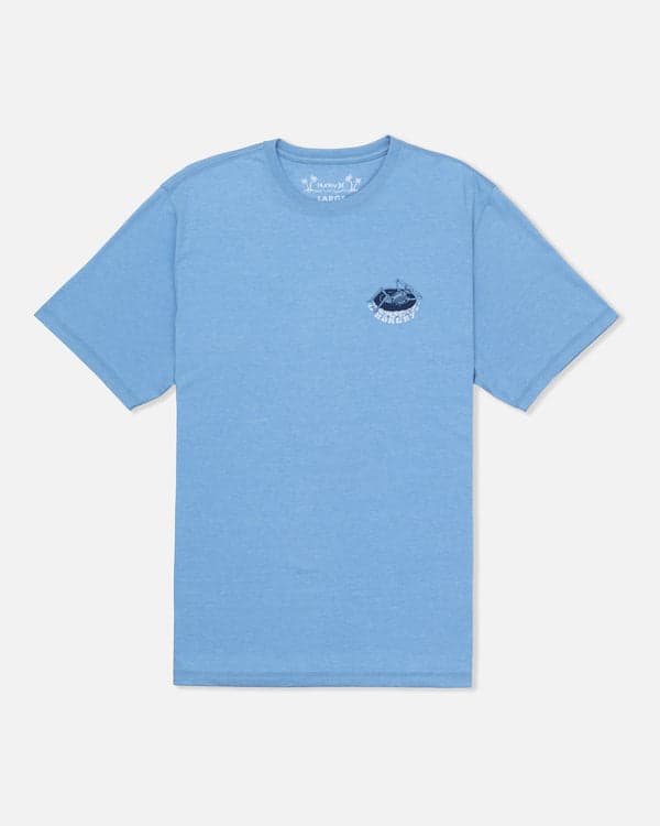 Hurley Floating Short Sleeve Aquifer Heather
