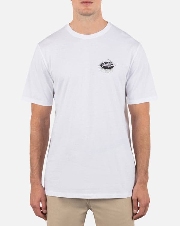 Hurley Floating Short Sleeve White