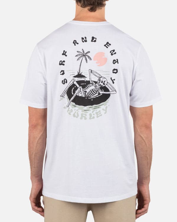 Hurley Floating Short Sleeve White