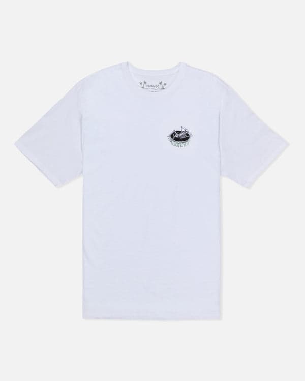 Hurley Floating Short Sleeve White