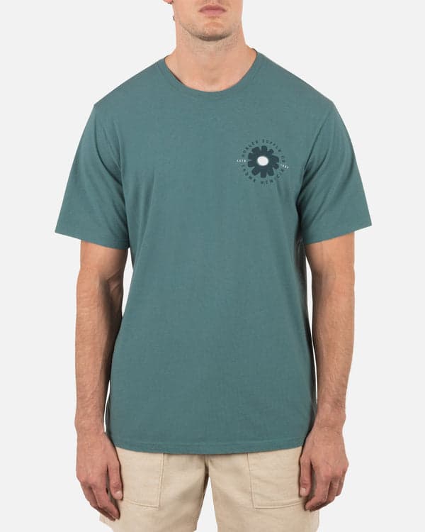 Hurley Flowered Short Sleeve Artillery