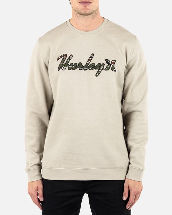 hurley Forest Camo Crew SANDSTORM