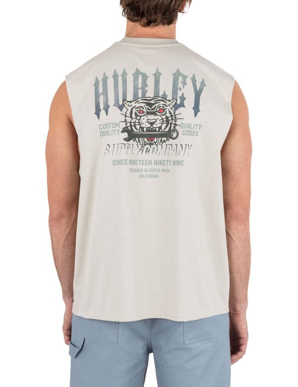Hurley Forged Muscle Tee BONE