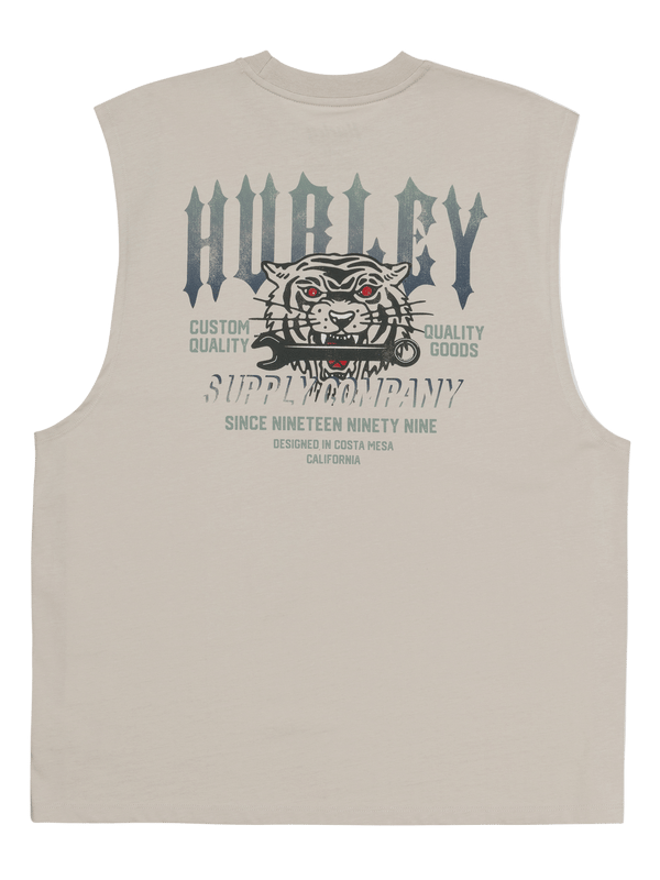 Hurley Forged Muscle Tee BONE