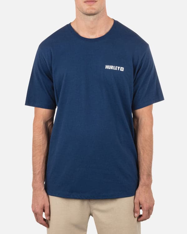hurley Four Corners Short Sleeve Abyss