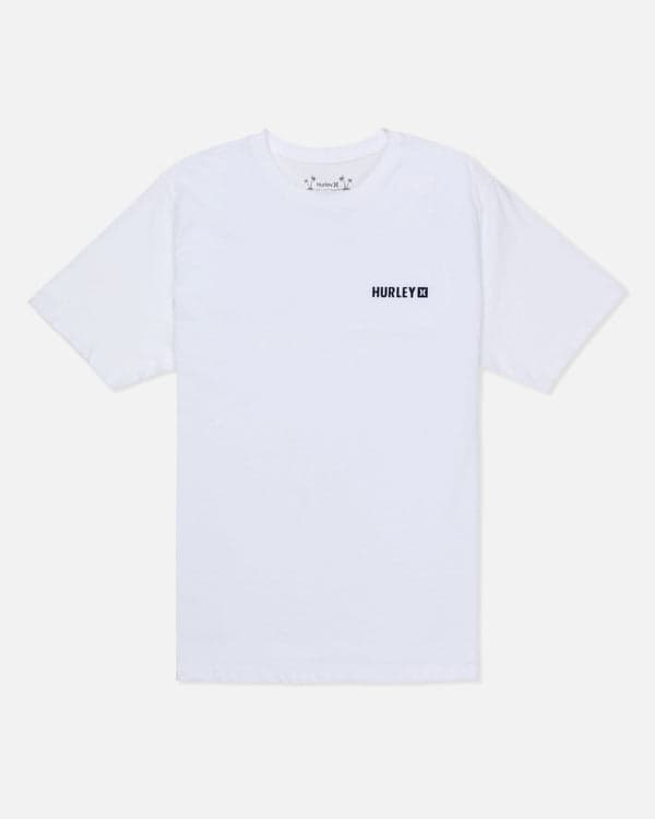 Hurley Four Corners Short Sleeve White