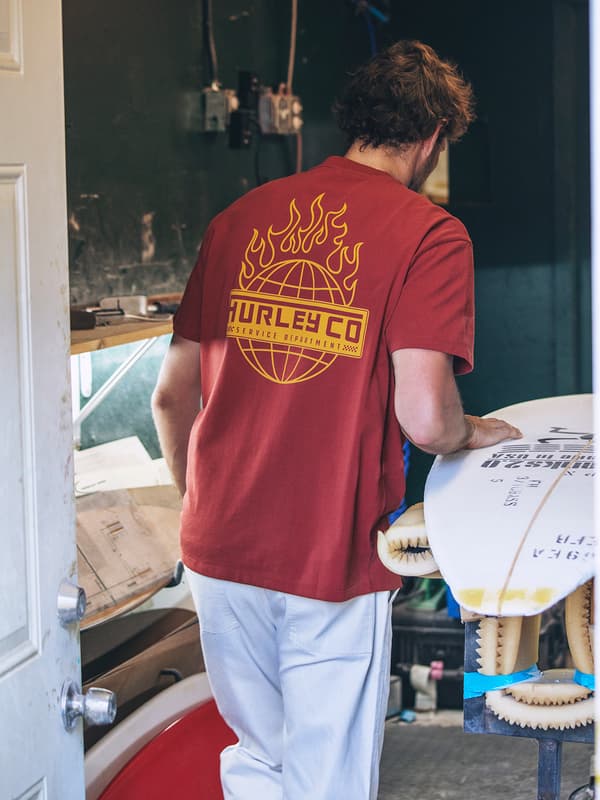 Hurley Global Fire Short Sleeve Apex